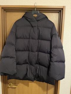 【美品】UNIQLO パウダーフィールダウンショートコート　黒　3XL ユニクロ】長時間着ても疲れない！ふんわり軽い「新作コート