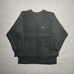 【美品】90s usa製 チャンピオン リバースウィーブ ブラック 色残り8割 美品】90s usa製 チャンピオン リバースウィーブ ブラック 色