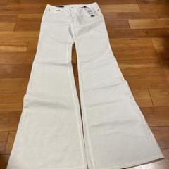 新品未使用✨GUCCI ホワイトデニム holiday レザーパッチ 綿100%