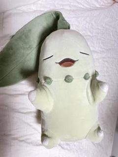 新品　ポケセンもっちりぬいぐるみ PokémonSleepおやすみチコリータ