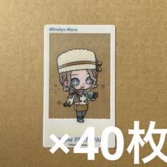 第五人格　Identity V 雪まつり　占い師　クリアカード　40枚 Identity V カードコレクション 雪まつり2025トレーディング