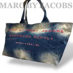 【良品】MARC JACOBS トートバッグ サークルロゴ A4可　キャンバス地 楽天市場】マークジェイコブス トートバッグの通販