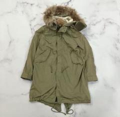 アビレックスベルセレクト ウールコンビ N-3B モッズコート 美品 アヴィレックス AVIREX N－3B COMMERCIAL（REAL FUR） （セージ1