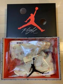 Off-White Nike Air Jordan 4 SAIL 25.5㎝