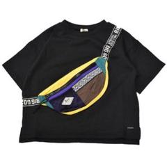 ✨美品新品タグあり✨F.O.KIDSボディバッグ ドッキング Tシャツサイズ80