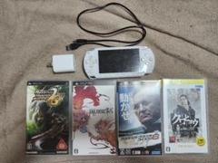PSP本体 ホワイト + ゲームソフトセット