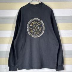 【お買い得】VERSACE JEANS COUTURE トレーナー　ブラック