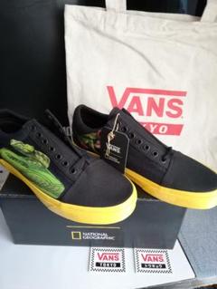 最新☆vans×ナショナルジオグラフィック オールドスクール NEW 27cm