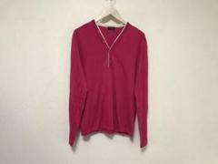 本物ジョゼフオムJOSEPHHOMMEコットンカシミヤヘンリーネックニット長袖Mのサムネイル