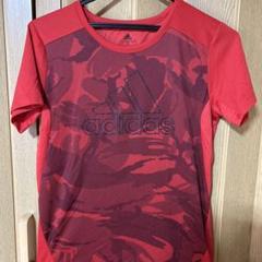adidas レッド Tシャツ Lサイズ PRIMEGREEN