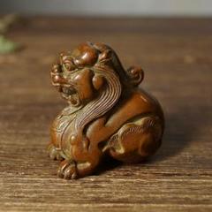 磁器海棠紅釉吉祥如意 置物 鎮宅辟邪 開運風水 招財装飾品 工芸品 美術品 磁器海棠紅釉吉祥如意 置物 鎮宅辟邪 開運風水 招財装飾品 工芸