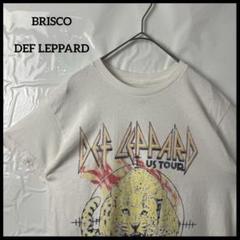 バンドtシャツ　ブリスコ DefLeppardデフレパード　ホワイト　バンtee