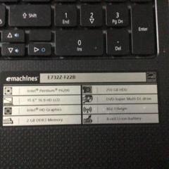 emachines E732Z-F22B ノートPC メモリー4GBのサムネイル