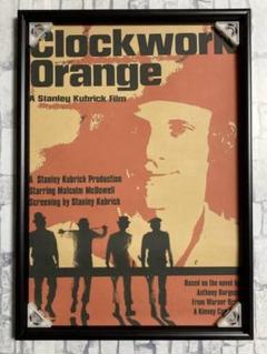 レア 70s 時計じかけのオレンジ ポスター STANLEY KUBRICK'S レア 70s 時計じかけのオレンジ ポスター STANLEY KUBRICK´S