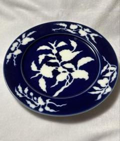 伊万里焼 古伊万里 瑠璃金彩 麒麟文 飾皿 直径約35cm C R4103C