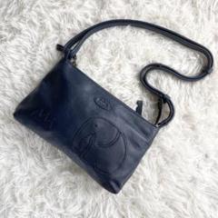 新品未使用 ibiza イビサ ショルダーバッグ ゾウ レザー