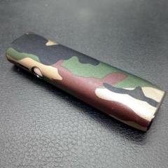 ★アイコス イルマ i ワン ケース iqos iluma one用 迷彩 緑２