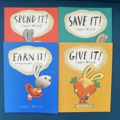 新品★EARN IT! 4冊セット　英語絵本