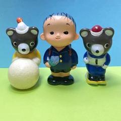 たくぎん　たくちゃん　北海太郎　ソフビ　セット　レトロ　ビンテージ　フィギュア
