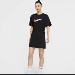 【良品】NIKE ナイキ Tシャツ 半袖 レディース チュニック ワンピース　L
