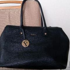 FURLA ブラック トートバッグ