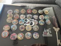 ディズニー　25周年　記念缶バッジ Disney - 東京ディズニーリゾート 25周年 缶バッジの通販 by