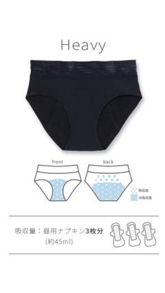 新品　ショーツ　comfits 吸水ショーツ ブラック Mサイズ サニタリー下着