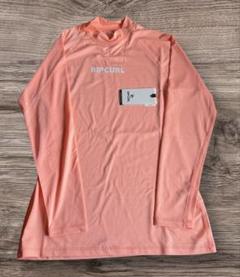 新品 RIP CURL 長袖ラッシュガード ピンク UPF 50+