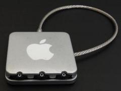 アップル（Apple）りんごマーク入り ダイヤル式ワイヤーロック