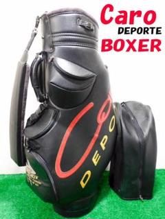 ☆Caro BOXER☆キャロ☆ボクサー☆キャディバッグ ブラック CARO(キャロ)軽量タイプ、キャディバッグ、ニューボクサー定価