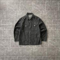 agnis b. 90'sブラック デニムジャケット 旧タグ ビンテージ 希少 agnis b. 90'sブラック デニムジャケット 旧タグ ビンテージ 希少