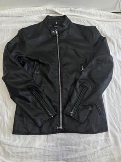 【タイムセール】BEAMS ブラックレザーシングルライダースジャケット黒 S 楽天市場】ビームス レザー ライダースの通販