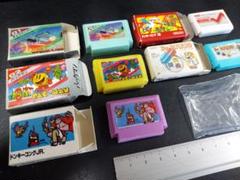 ファミコンソフト消しゴム 昭和レトロ ミニチュア マリオ ドンキーコング など…