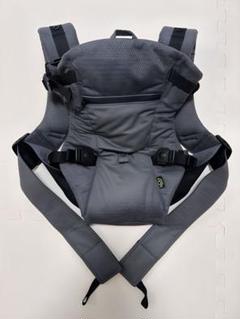 【美品/箱説明書あり】ベビー キャリア ファースト 抱っこ紐 チャコールグレー