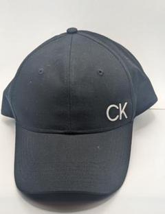 Calvin Klein ブラックキャップ CKロゴ