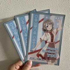 ラブライブ Aqours 善子　バースデー　あわしまマリンパーク　5点セット