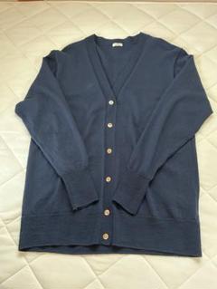 ☆新品タグ付☆IENA☆ネイビー☆カーディガン☆ノースリーブ☆アンサンブル☆ 夏セール対象) ニット カーディガン ノースリーブ リブ