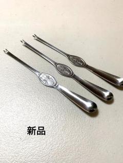 カニフォーク　３本セット　ステンレス製