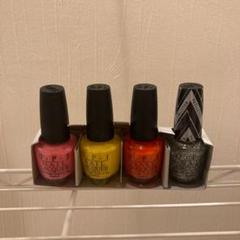 OPI ネイル マニキュア 4本セット