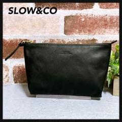SLOW&CO　スロウ　本革　レザー ブラウン ポーチ　未使用 Bono - Pouch - S｜SLOW – スロウ 公式ECサイト | 革製のバッグ