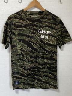 【早い者勝・極美品】キャプテンズヘルム メンズサーフTシャツ M～L 早い者勝・極美品】キャプテンズヘルム メンズサーフTシャツ M
