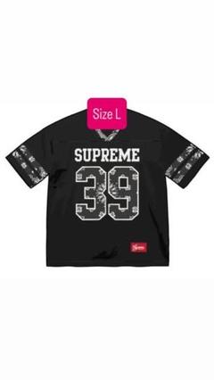 Supreme Bandana Football Jersey Black L - メルカリ