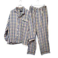 LYLE & SCOTT パジャマ セットアップ チェック柄 L ルームウェア
