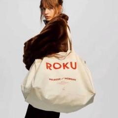 ほぼ未使用】roku 6 バンダナショルダーバッグ