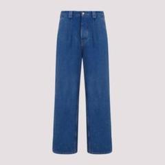 美品　MARUNI  デニムパンツ　インディゴ　ストレート　32インチ　古着 美品 MARUNI デニムパンツ インディゴ ストレート 32インチ 古着