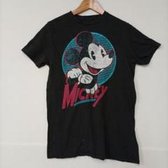 古着 USED ミッキーマウス Tシャツ 黒　Sサイズ　U02SMのサムネイル