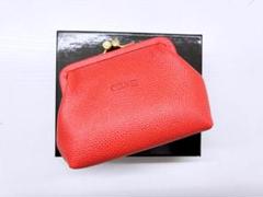 未使用保管 美品 CELINE セリーヌ ロゴ がま口 コインケース