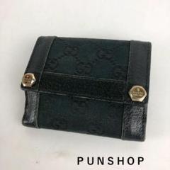 GUCCI グッチ GGキャンバス 財布 ブラック 154119 レディース