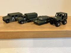 ミニカー4点セット 軍用車両 マジョレット