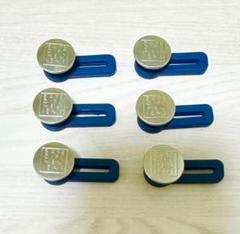 ボタンパンツエクステンダー 取り外し可能　縫製不要 伸縮性ウエストバンド①